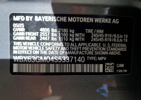 B M W X Series X2 4D Suv 28I xDrive Msport z USA, uszkodzony, nr VIN WBX63GM04S5337140